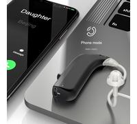 une paire Azultooth - Mini appareil auditif Rechargeable par Bluetooth, 2021, amplificateur numérique pour les soins auditifs des personnes âgées