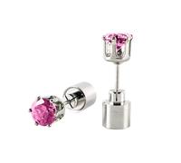 Une paire de boucles d'oreilles lumineuses à LED - Pour bar, boîte de nuit, karaoké - Bijoux lumineux - Convient pour carnaval, fête, danse, festival - Argent 925, taille unique, Métal, Pas de gemme