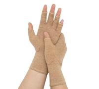One Compress Gants d'arthrite en bambou originaux pour homme et femme pour soulager l'arthrite des mains, le canal carpien (taille M, peau)