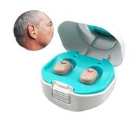 une paire de peau - Nouveau 3 couleur Mini Prothèses Auditives D'oreille Appareil Dans L'oreille Prothèse Auditive Invisible Assistant Réglable Amplificateur de son Pour Sourds Âgés