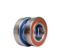 Une paire de roulements angulaires 7203 7203C 2RZ P4 DB DF A 17x40x12, broche vitesse CNC ABEC 7,Capacité de charge élevée(7203C-2RZ-P4-DBA)