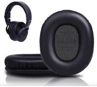 Une Paire | Rechange Coussinets d'oreille compatibles avec Plantronics Voyager 8200 UC/BackBeat Pro 2 | Cuir Protéiné Doux de Qualité Supérieure avec Mousse à Mémoire de Forme | Suppression du Bruit