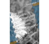 une paix enfleurie le cocon fleuri près du lac bleu soie de myosotis reste de pluie un soleil