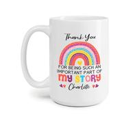 Une Partie Importante De Mon Histoire Mug Durable Tasse À Thé Céramique Tasse À Café Cadeau Mignon Pour Noël Anniversaire Pâques 330Ml