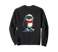 Une Patineuse de Pingouins apporte Une Tenue Joy on Wheels Sweatshirt