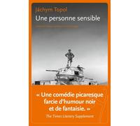 Une personne sensible - Jachym Topol - Noir Sur Blanc - broché - Roman