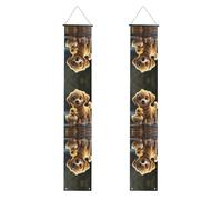 Une petite bannière décorative imprimée de caneton jaune, parfaite pour les décorations de remise de diplôme, les cadeaux de fête