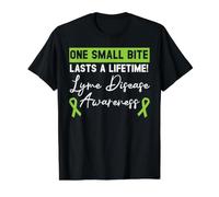 Une Petite bouchée Dure Une Vie de Sensibilisation à la maladie de Lyme T-Shirt Graphique avec Valeur