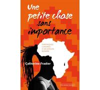 Une petite chose sans importance - Catherine Fradier - Au diable vauvert - broché - Roman adolescent dès 13 ans
