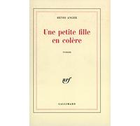 Une petite fille en colère