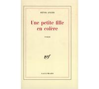 Une petite fille en colère