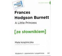 Une petite princesse avec un dictionnaire anglais-polonais pratique