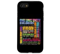 Une Phrase d'unité d'amour dans différentes Langues dans Le Monde Entier - Heal Coque pour iPhone SE (2020) / 7/8
