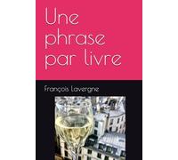 Une phrase par livre