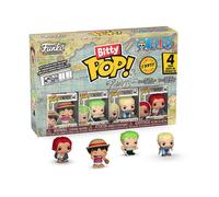 Une pièce bitty pop Vinyle Figure 4 Pack Luffy 2,5 cm Funko