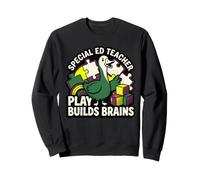 Une pièce de théâtre spéciale pour professeurs d'éducation construit des Cerveaux inclusifs Sweatshirt