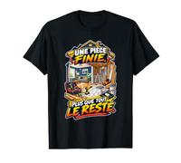 Une Pièce Finie Plus Que Tout Le Reste Humour Rénovation T-Shirt Graphique avec Valeur