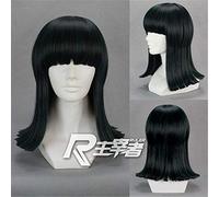 Une pièce Nico Robin Cosplay perruque noire droite fibre résistante à la chaleur synthétique cheveux Peruca Anime Costume perruques KUZZ6522