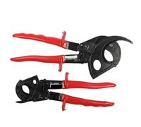 Une pince coupante à cliquet HS-520A de 400 mm², avec un système de coupe à cliquet for les fils.