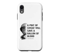 Une Pinte de Sueur Vous permettra d'économiser Un glet de Sang Coque pour iPhone XR