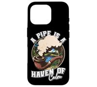 Une Pipe est Un Havre de Calme pour Les connaisseurs de Tabac Coque pour iPhone 16 Pro