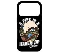Une Pipe est Un Havre de Calme pour Les connaisseurs de Tabac Coque pour iPhone 17 Pro