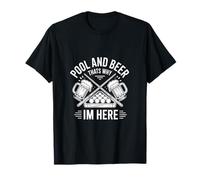 Une Piscine et Une bière drôles, C'est Pourquoi Je suis là pour dire T-Shirt