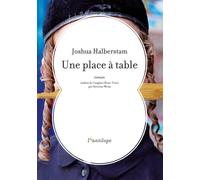 Une place à table - Joshua Halberstam - L'antilope - broché - Roman