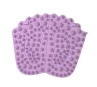 Une planche d'acupression de Relaxation de la semelle du pied épaissie et élargie avec un tapis de marche de Massage for l'exercice, le Jogging et le Stepp(PURPLE)