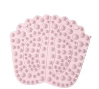Une planche d'acupression de Relaxation la semelle du pied épaissie et élargie avec un tapis marche Massage for l'exercice, le Jogging Stepp(Pink)