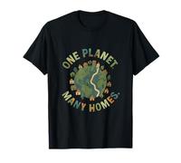 Une planète, de Nombreux foyers, diversité de la Terre, Unity Design T-Shirt