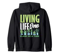 Une Plante à la Fois Plant Lover Monstera Succulent Sweat à Capuche