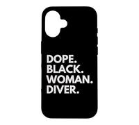 Une plongeuse Noire Dope a renforcé la fierté du Mois de l'histoire des Noirs Coque pour iPhone 16