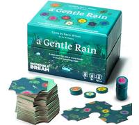 Une pluie douce - Jeu de puzzle apaisant pour la pose de carreaux - Solo, 2 joueurs ou jeu coopératif en 15 minutes - Carreaux doux au toucher et fleurs en bois - Compact, cadeau, jeu de société