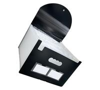 Une pochette à 4 compartiments 13/25 poches pour dossiers de documents, accords, classeurs pour bureau scolaire