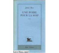 Une poire pour la soif