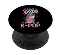 Une pop coréenne ne peut pas t'entendre, j'écoute de la K-Pop PopSockets PopGrip Adhésif