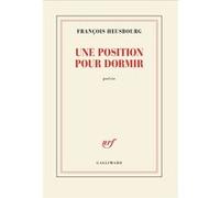 Une position pour dormir François Heusbourg (Auteur)