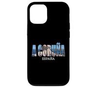 Une préfecture de Corogne Galice España a établi Un Design Vintage Coque pour iPhone 12/12 Pro