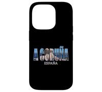 Une préfecture de Corogne Galice España a établi Un Design Vintage Coque pour iPhone 14 Pro