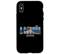 Une préfecture de Corogne Galice España a établi Un Design Vintage Coque pour iPhone X/XS