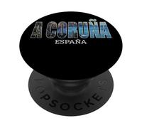 Une préfecture de Corogne Galice España a établi Un Design Vintage PopSockets PopGrip Adhésif