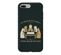 Une Procrastination Amusante du Cat Council pour Les Amoureux des Chats Coque pour iPhone 7 Plus/8 Plus