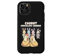 Une Programmation policière Amusante en Forme de Lapin de Pâques Prise en Main Coque pour iPhone 11 Pro
