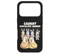 Une Programmation policière Amusante en Forme de Lapin de Pâques Prise en Main Coque pour iPhone 17 Pro