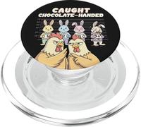 Une Programmation policière Amusante en Forme de Lapin de Pâques Prise en Main PopSockets PopGrip pour MagSafe