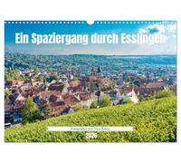 Une promenade à travers Esslingen, Version française (Calendrier mural 2026 DIN A3 portrait), Calendrier CALVENDO mensuel