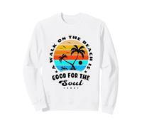 Une Promenade sur la Plage est Bonne pour l'âme Sun-Sational Summer Sweatshirt