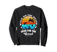 Une Promenade sur la Plage est Bonne pour l'âme Sun-Sational Summer Sweatshirt