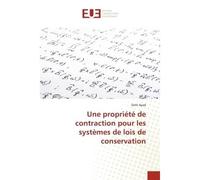 Une propriété de contraction pour les systèmes de lois de conservation - Setti Ayad - Universitaires Europeennes - broché - Essai